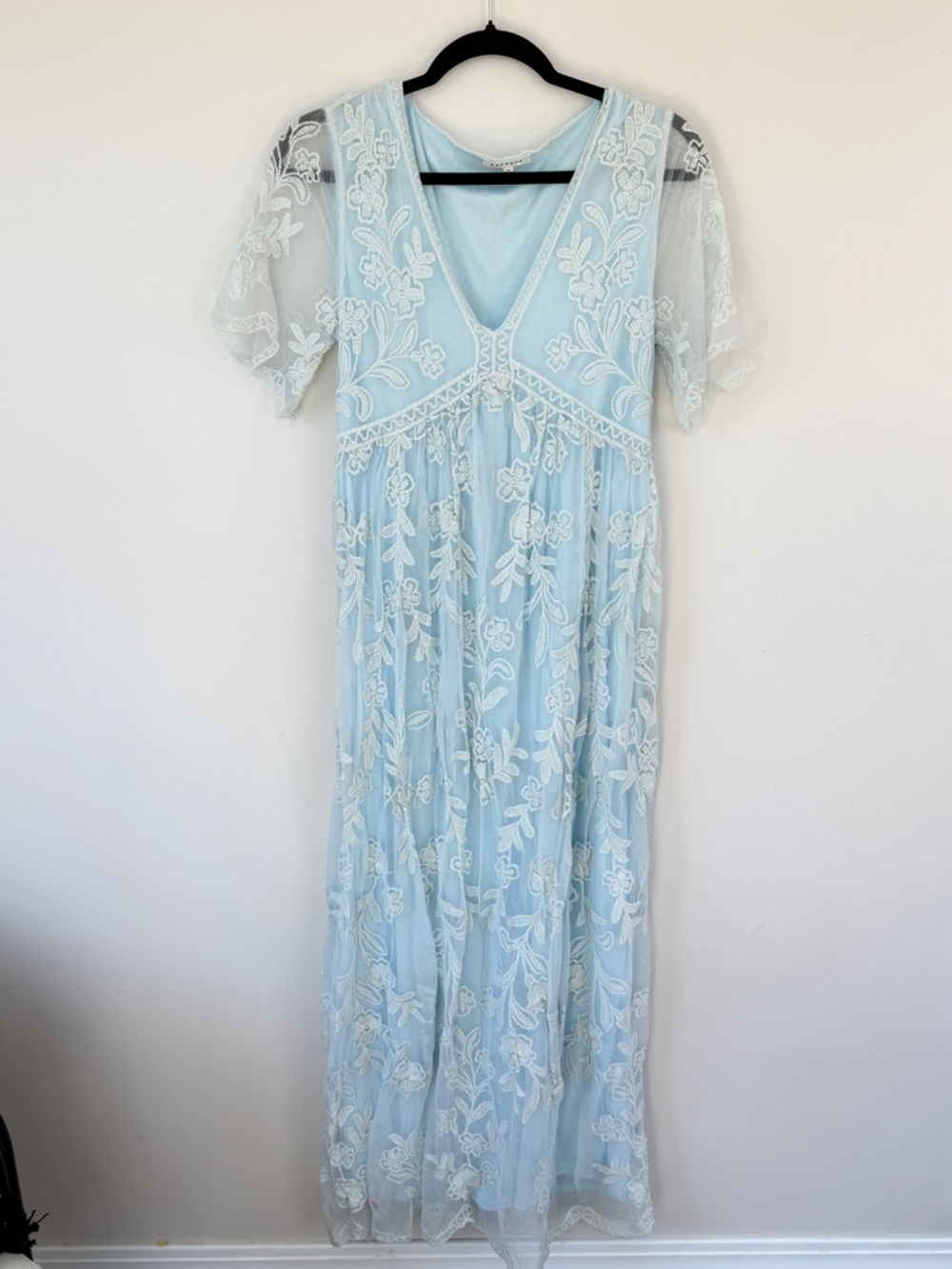 Light Blue Maxi Dress - Picture 6 of 8